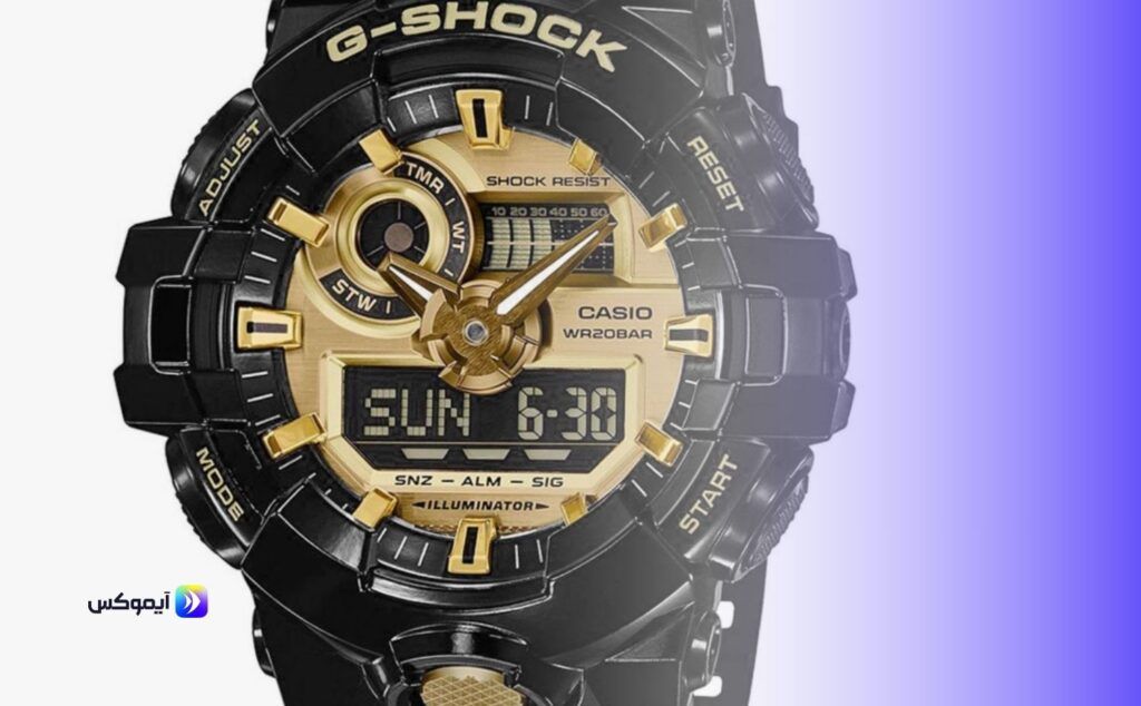 التحقق من التغليف والضمان لساعات G-Shock